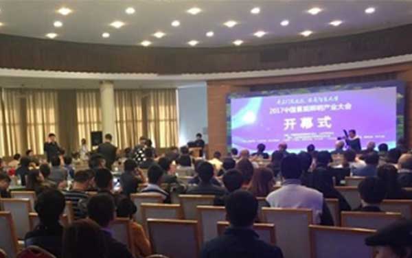 達(dá)森燈光出席2017中國(guó)景觀照明產(chǎn)業(yè)大會(huì)并作主題演講